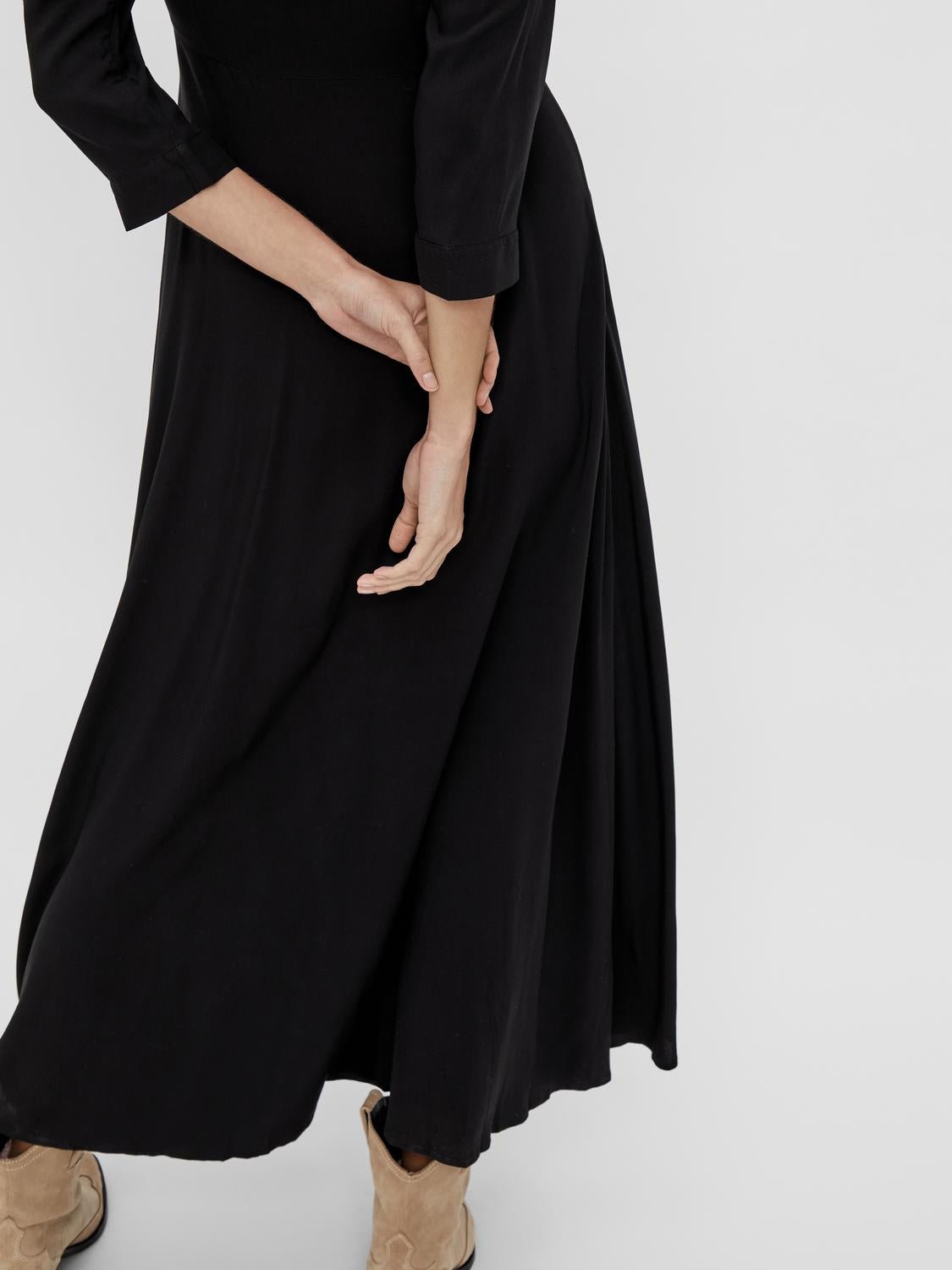 YASSAVANNA Long Dress - Black - VERO MODA & VILA Bergvik